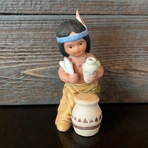 Gregory Perillo 1985 Sagebrush Kids “King With Pottery"